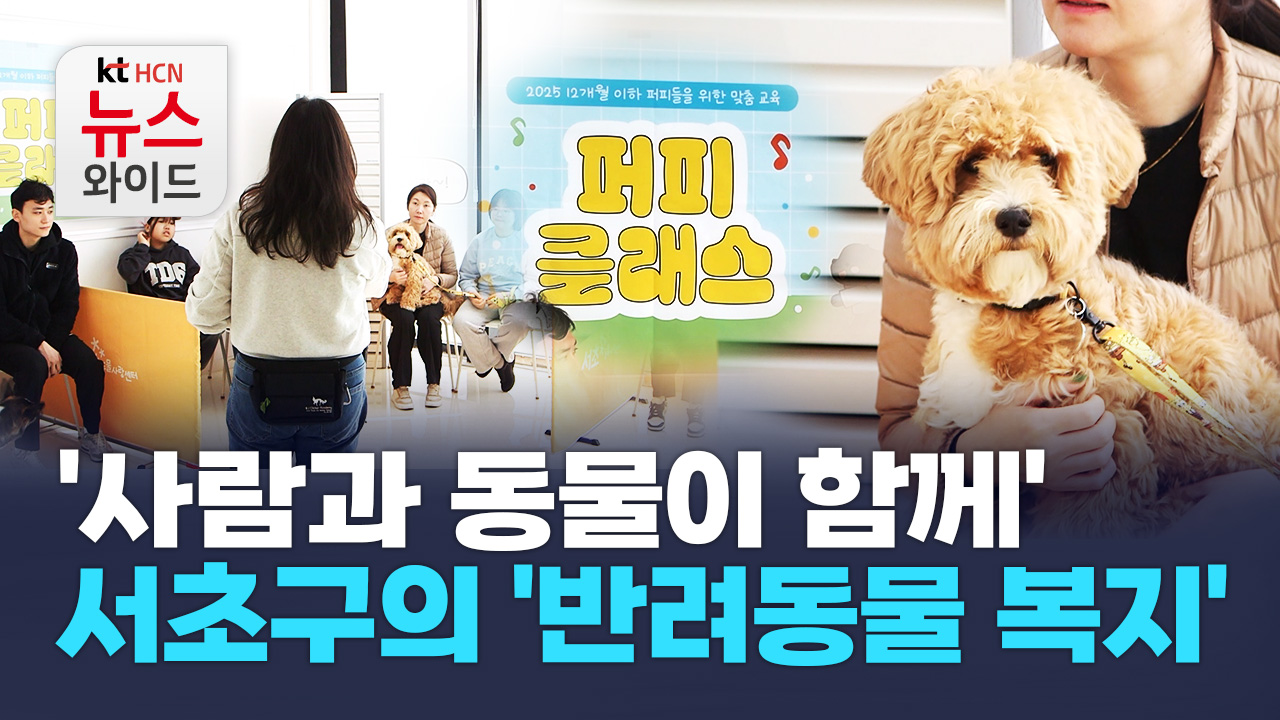 '사람과 동물이 함께' 서초구의 '반려동물 복지'